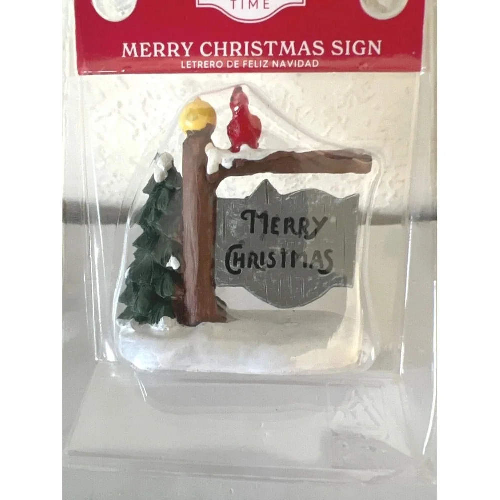 2022 Holiday Time Christmas Village Santa & 